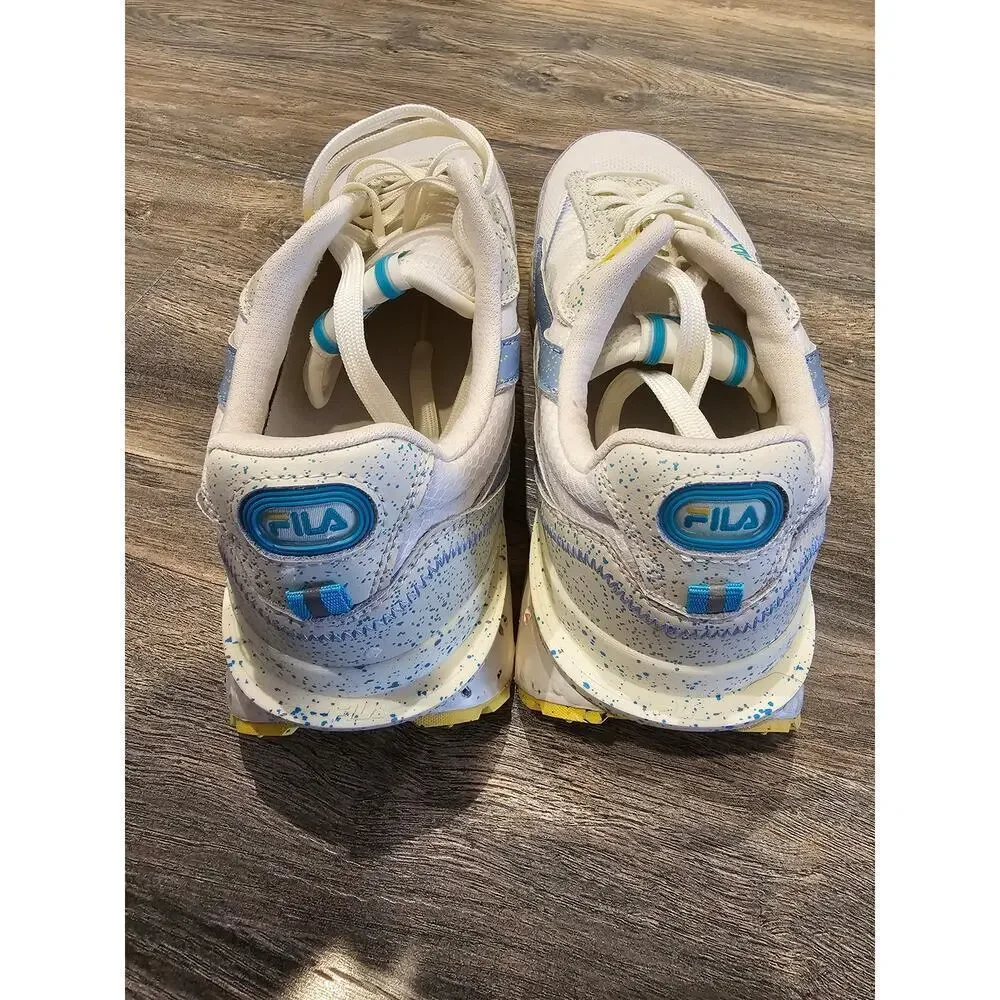 Fila Renno Green Splatter Lifestyle Sneakers Size 10